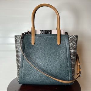 COACH 1941 • Snakeskin Troupe Tote